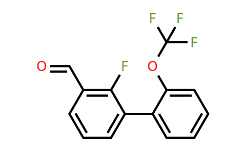 1261558-18-2 | 2-Fluoro-2'-(trifluoromethoxy)biphenyl-3-carboxaldehyde