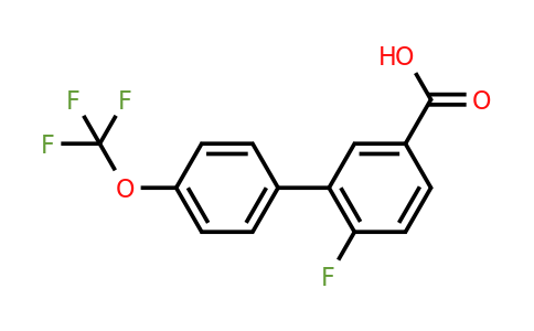 1261558-47-7 | 6-Fluoro-4'-(trifluoromethoxy)biphenyl-3-carboxylic acid