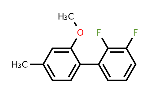 1261558-76-2 | 2,3-Difluoro-2'-methoxy-4'-methylbiphenyl