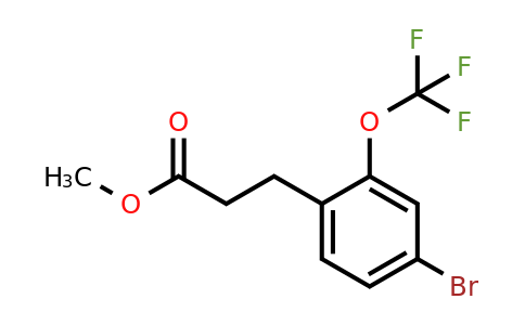 1261558-94-4 | Methyl 3-(4'-bromo-2'-(trifluoromethoxy)phenyl)propionate