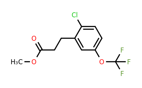 1261559-70-9 | Methyl 3-(2'-chloro-5'-(trifluoromethoxy)phenyl)propionate