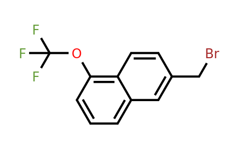 1261560-43-3 | 6-(Bromomethyl)-1-(trifluoromethoxy)naphthalene
