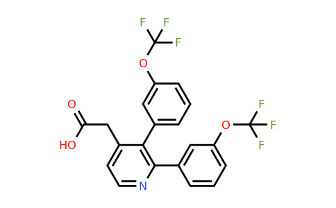 1261560-45-5 | 2,3-Bis(3-(trifluoromethoxy)phenyl)pyridine-4-acetic acid