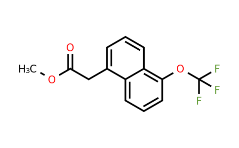1261560-60-4 | Methyl 1-(trifluoromethoxy)naphthalene-5-acetate