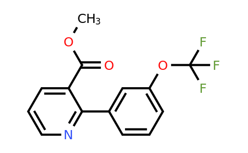 1261560-62-6 | Methyl 2-(3-(trifluoromethoxy)phenyl)nicotinate