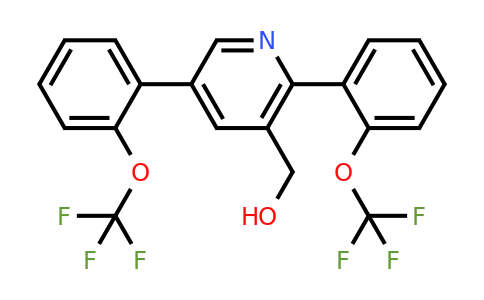 1261560-68-2 | 2,5-Bis(2-(trifluoromethoxy)phenyl)pyridine-3-methanol
