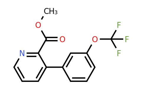 1261560-69-3 | Methyl 3-(3-(trifluoromethoxy)phenyl)picolinate