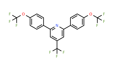 1261560-89-7 | 2,6-Bis(4-(trifluoromethoxy)phenyl)-4-(trifluoromethyl)pyridine