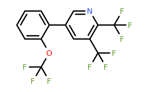 1261561-12-9 | 2,3-Bis(trifluoromethyl)-5-(2-(trifluoromethoxy)phenyl)pyridine