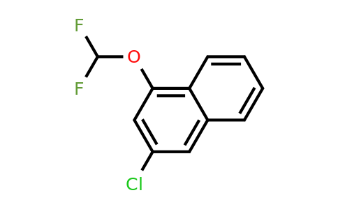 1261561-13-0 | 3-Chloro-1-(difluoromethoxy)naphthalene