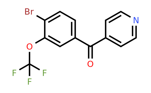 1261561-46-9 | 4-(4-Bromo-3-(trifluoromethoxy)benzoyl)pyridine