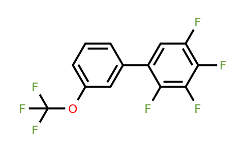 1261561-72-1 | 2,3,4,5-Tetrafluoro-3'-(trifluoromethoxy)biphenyl