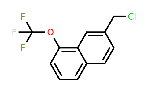 1261561-73-2 | 7-(Chloromethyl)-1-(trifluoromethoxy)naphthalene
