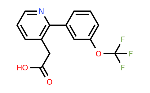 1261562-01-9 | 2-(3-(Trifluoromethoxy)phenyl)pyridine-3-acetic acid