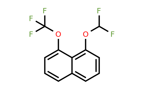 1261562-07-5 | 1-(Difluoromethoxy)-8-(trifluoromethoxy)naphthalene