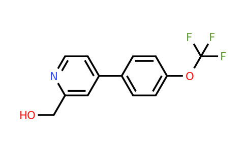 1261562-25-7 | 4-(4-(Trifluoromethoxy)phenyl)pyridine-2-methanol