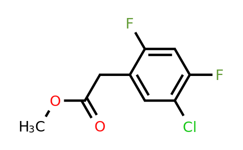 1261562-57-5 | Methyl 5-chloro-2,4-difluorophenylacetate