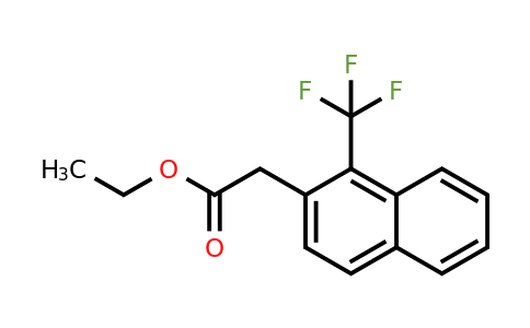 1261563-38-5 | Ethyl 1-(trifluoromethyl)naphthalene-2-acetate