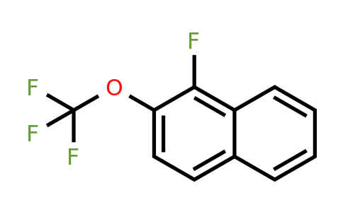 1261563-49-8 | 1-Fluoro-2-(trifluoromethoxy)naphthalene