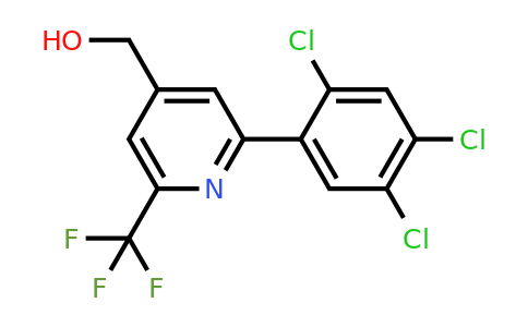1261565-82-5 | 2-(2,4,5-Trichlorophenyl)-6-(trifluoromethyl)pyridine-4-methanol