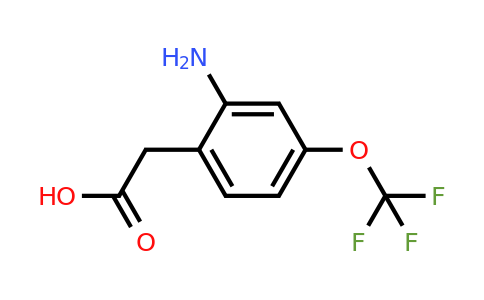 1261567-24-1 | 2-Amino-4-(trifluoromethoxy)phenylacetic acid