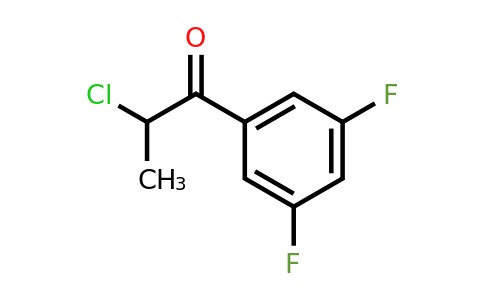 1261568-18-6 | 2-Chloro-3',5'-difluoropropiophenone