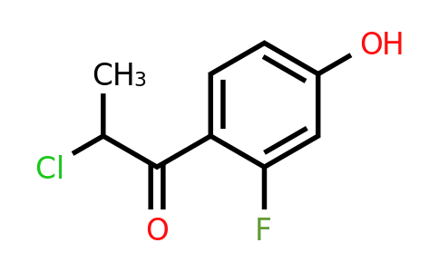 1261568-24-4 | 2-Chloro-2'-fluoro-4'-hydroxypropiophenone
