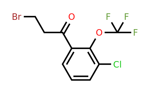 1261568-43-7 | 3-Bromo-3'-chloro-2'-(trifluoromethoxy)propiophenone