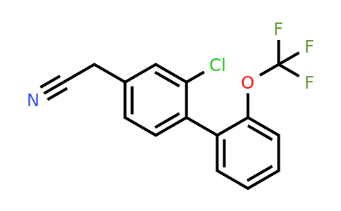 1261570-47-1 | 2-Chloro-2'-(trifluoromethoxy)biphenyl-4-acetonitrile