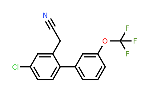 1261570-60-8 | 4-Chloro-3'-(trifluoromethoxy)biphenyl-2-acetonitrile