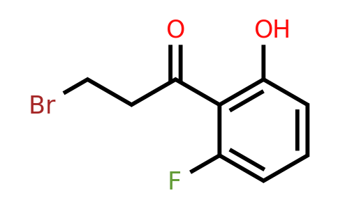 1261570-68-6 | 3-Bromo-2'-fluoro-6'-hydroxypropiophenone
