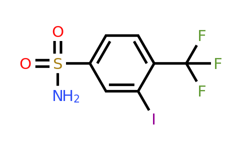 1261570-70-0 | 3-Iodo-4-(trifluoromethyl)benzenesulfonamide