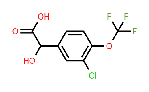 1261570-79-9 | 3-Chloro-4-(trifluoromethoxy)mandelic acid