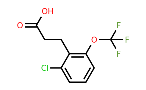 1261570-97-1 | 3-(2'-Chloro-6'-(trifluoromethoxy)phenyl)propionic acid