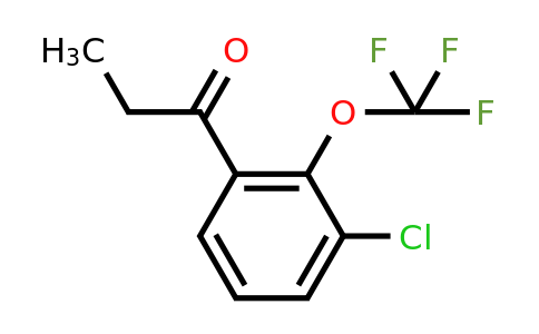 1261571-00-9 | 3'-Chloro-2'-(trifluoromethoxy)propiophenone