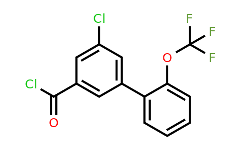 1261571-10-1 | 5-Chloro-2'-(trifluoromethoxy)biphenyl-3-carbonyl chloride