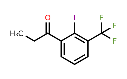 1261571-24-7 | 2'-Iodo-3'-(trifluoromethyl)propiophenone