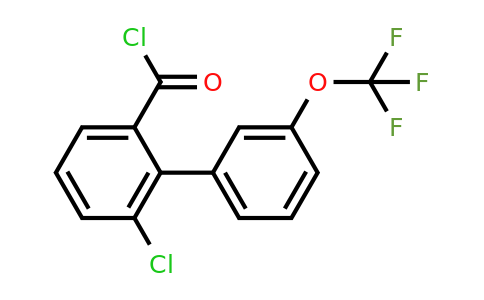 1261571-25-8 | 6-Chloro-3'-(trifluoromethoxy)biphenyl-2-carbonyl chloride