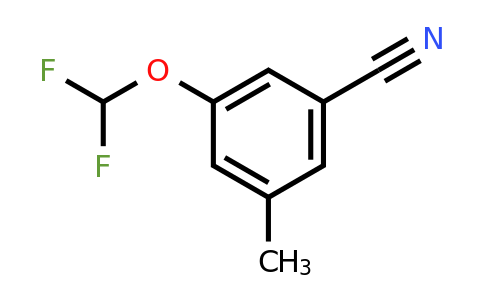 1261571-44-1 | 3-Cyano-5-(difluoromethoxy)toluene