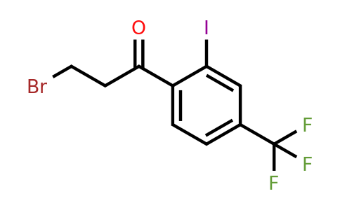 1261571-50-9 | 3-Bromo-2'-iodo-4'-(trifluoromethyl)propiophenone