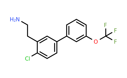 1261571-54-3 | 4-Chloro-3'-(trifluoromethoxy)biphenyl-3-ethylamine