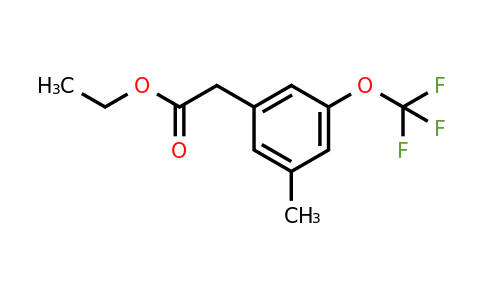 1261571-88-3 | Ethyl 3-methyl-5-(trifluoromethoxy)phenylacetate