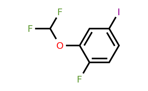 1261572-00-2 | 4-Fluoro-3-(difluoromethoxy)iodobenzene