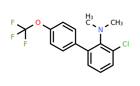 1261572-06-8 | (3-Chloro-4'-(trifluoromethoxy)biphenyl-2-yl)-dimethylamine