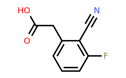 1261572-07-9 | 2-Cyano-3-fluorophenylacetic acid