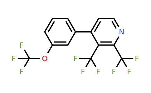1261572-23-9 | 2,3-Bis(trifluoromethyl)-4-(3-(trifluoromethoxy)phenyl)pyridine