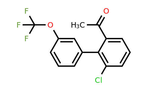 1261572-30-8 | 1-(6-Chloro-3'-(trifluoromethoxy)biphenyl-2-yl)-ethanone