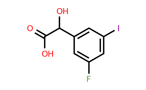 1261572-52-4 | 3-Fluoro-5-iodomandelic acid