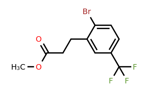 1261572-55-7 | Methyl 3-(2'-bromo-5'-(trifluoromethyl)phenyl)propionate