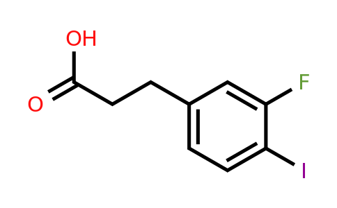 1261572-91-1 | 3-(3'-Fluoro-4'-iodophenyl)propionic acid